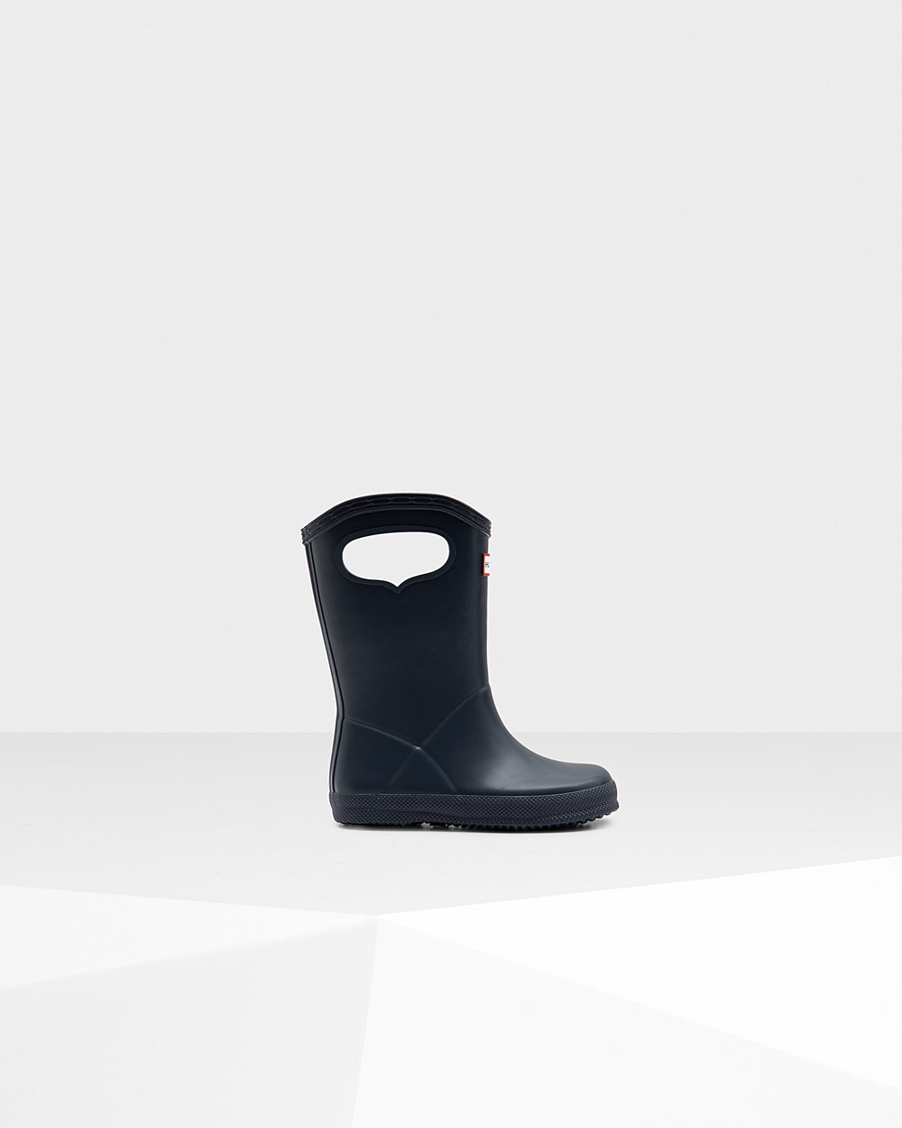 Botas De Agua Original First Classic Grab Handle Hunter Niños - Azul Marino - 058746XTC